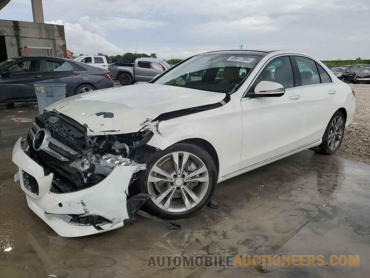 55SWF4JB7GU168955 MERCEDES-BENZ C-CLASS 2016