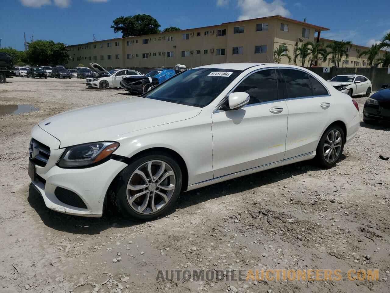 55SWF4JB7GU170124 MERCEDES-BENZ C-CLASS 2016