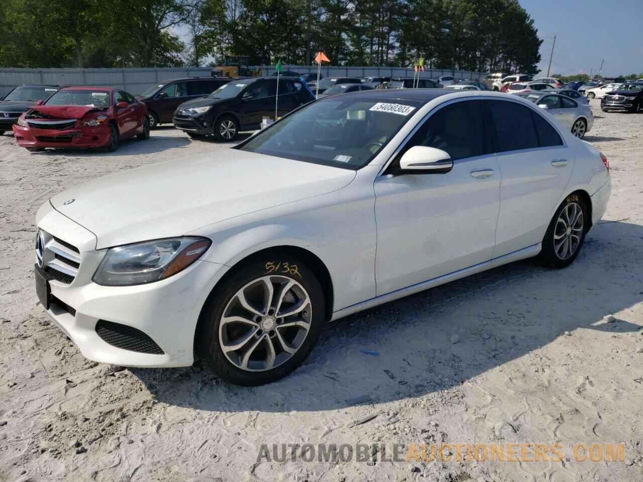 55SWF4JB7GU171399 MERCEDES-BENZ C-CLASS 2016