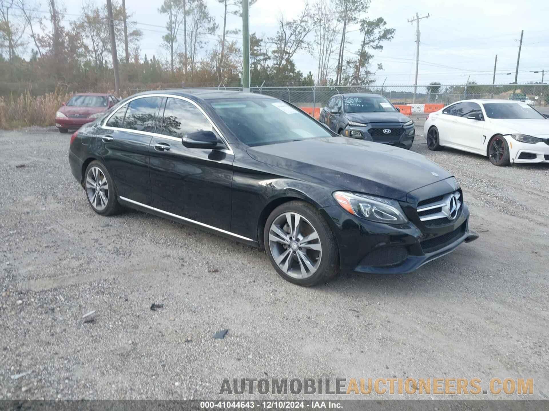 55SWF4JB7GU172536 MERCEDES-BENZ C-CLASS 2016