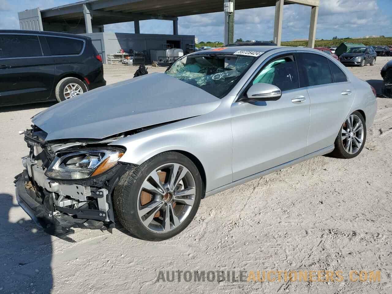 55SWF4JB7GU175775 MERCEDES-BENZ C-CLASS 2016