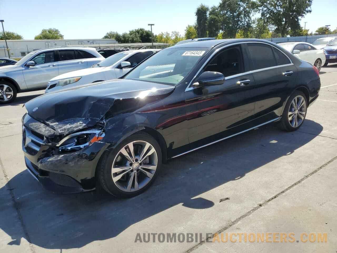 55SWF4JB7GU177218 MERCEDES-BENZ C-CLASS 2016