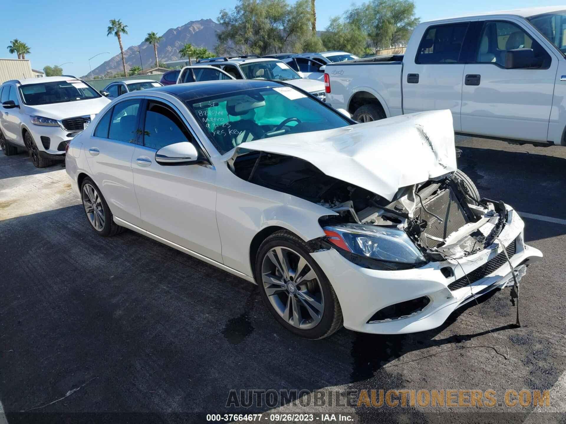 55SWF4JB7HU185241 MERCEDES-BENZ C-CLASS 2017