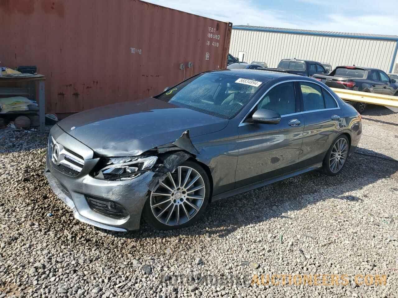 55SWF4JB7HU185451 MERCEDES-BENZ C-CLASS 2017