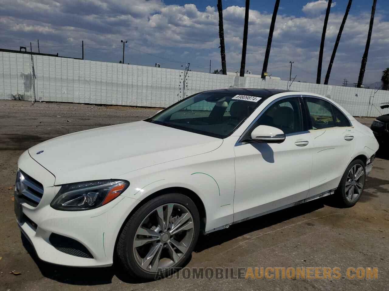 55SWF4JB7HU187748 MERCEDES-BENZ C-CLASS 2017