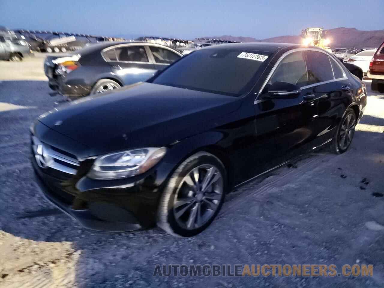 55SWF4JB7HU201583 MERCEDES-BENZ C-CLASS 2017