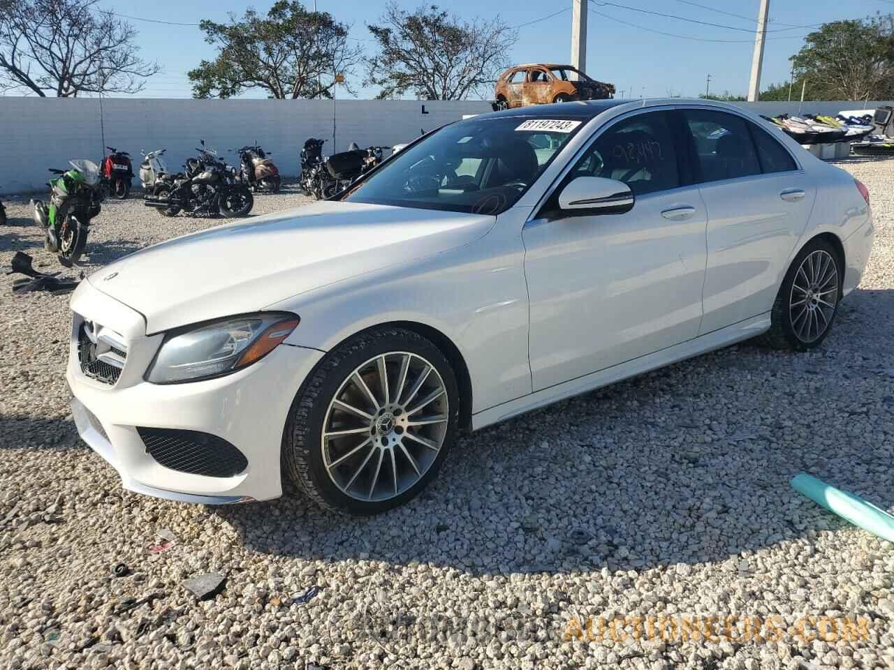 55SWF4JB7HU213877 MERCEDES-BENZ C-CLASS 2017