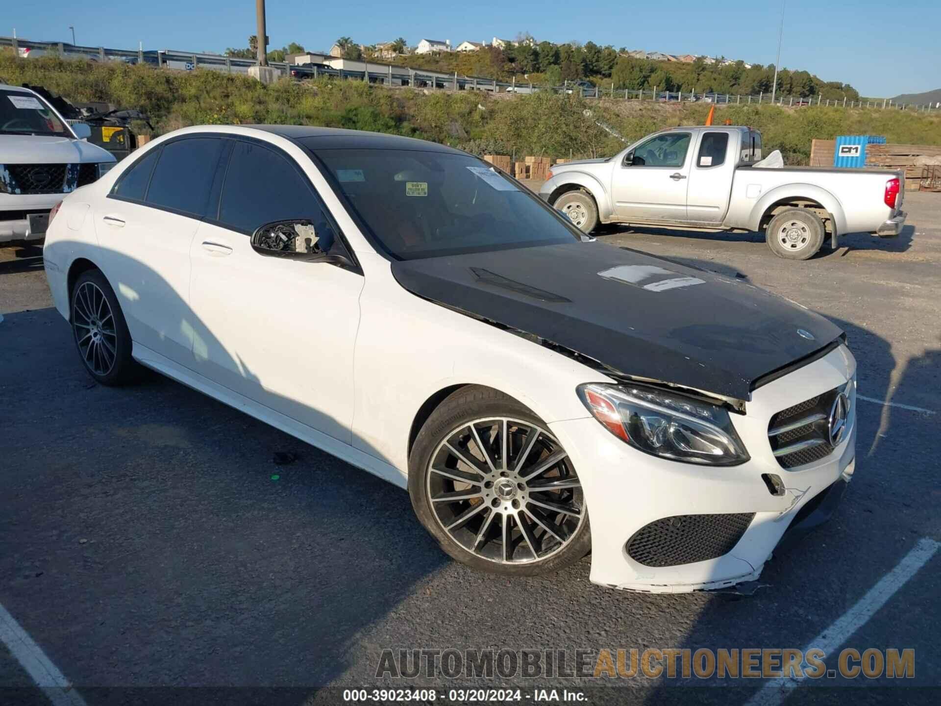 55SWF4JB7HU215435 MERCEDES-BENZ C 300 2017