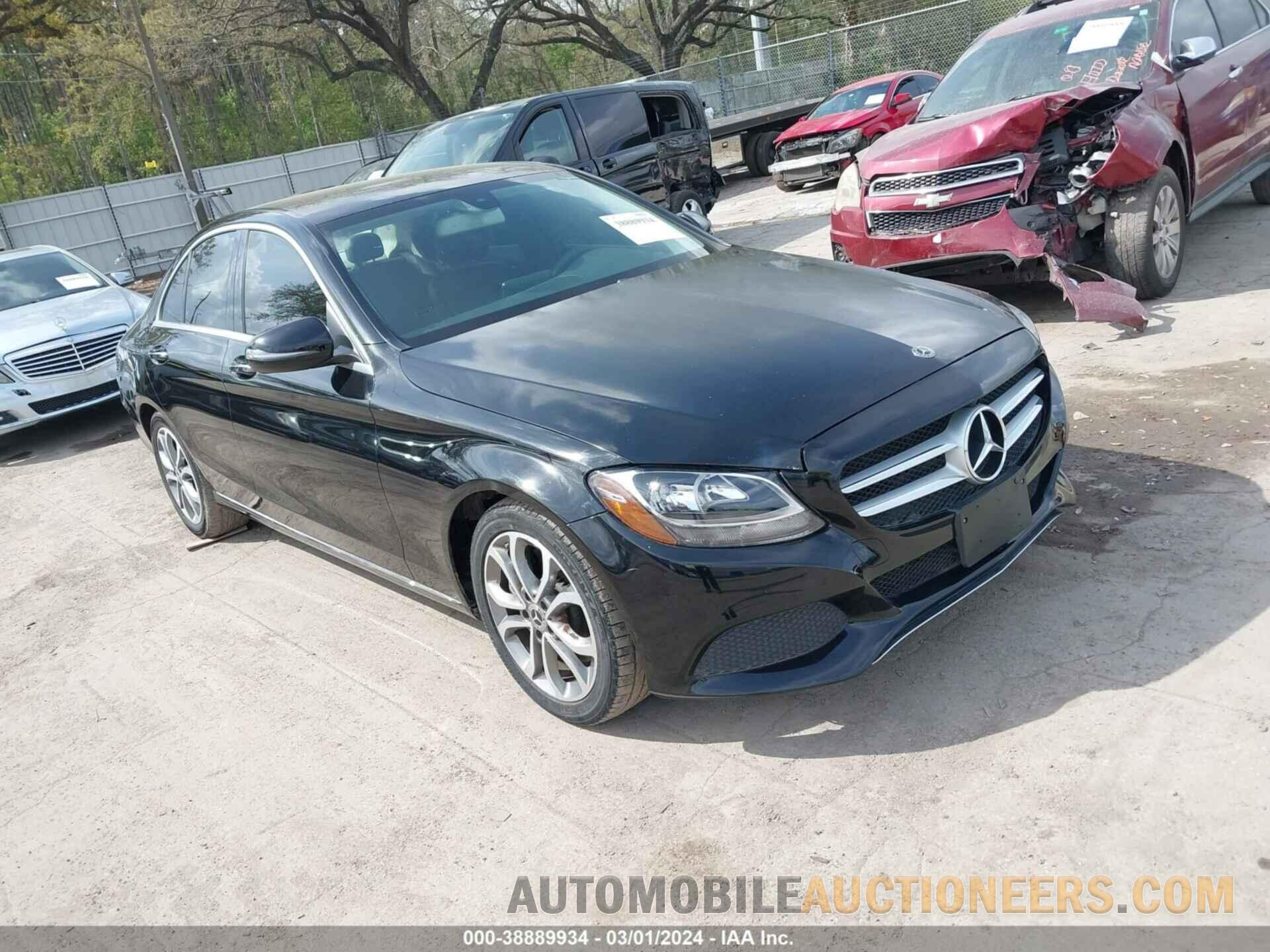 55SWF4JB7HU222935 MERCEDES-BENZ C 300 2017