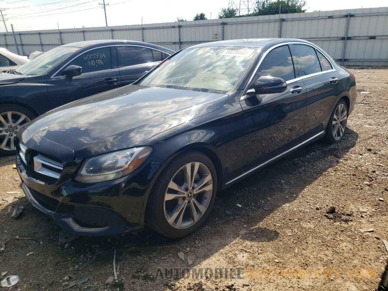 55SWF4JB7JU234539 MERCEDES-BENZ C-CLASS 2018