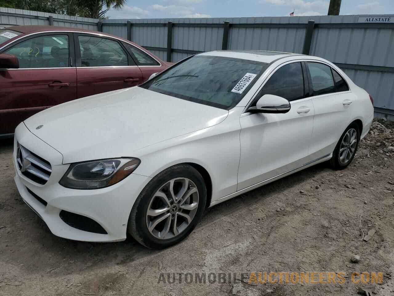 55SWF4JB7JU238803 MERCEDES-BENZ C-CLASS 2018