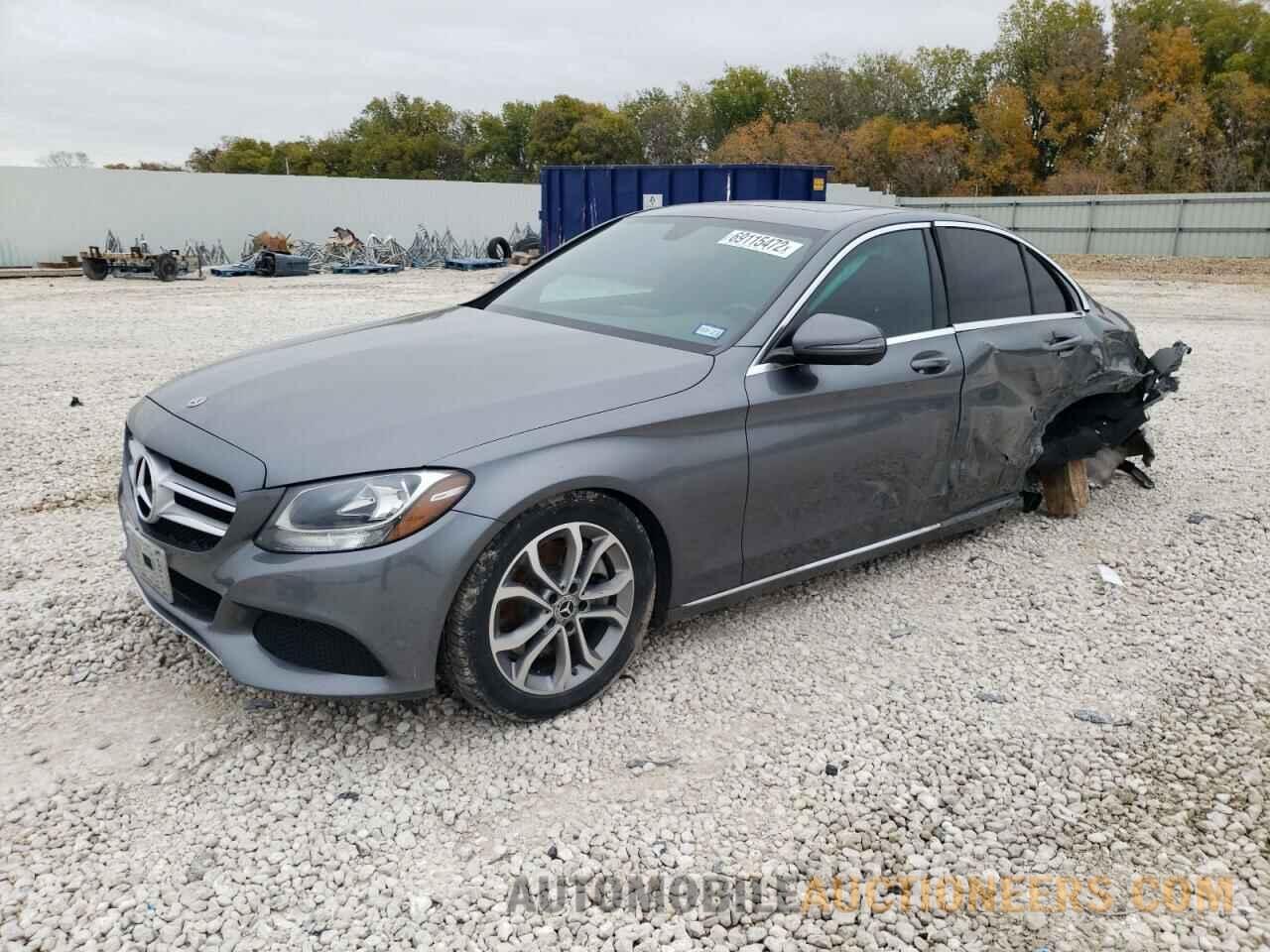 55SWF4JB7JU239725 MERCEDES-BENZ C-CLASS 2018