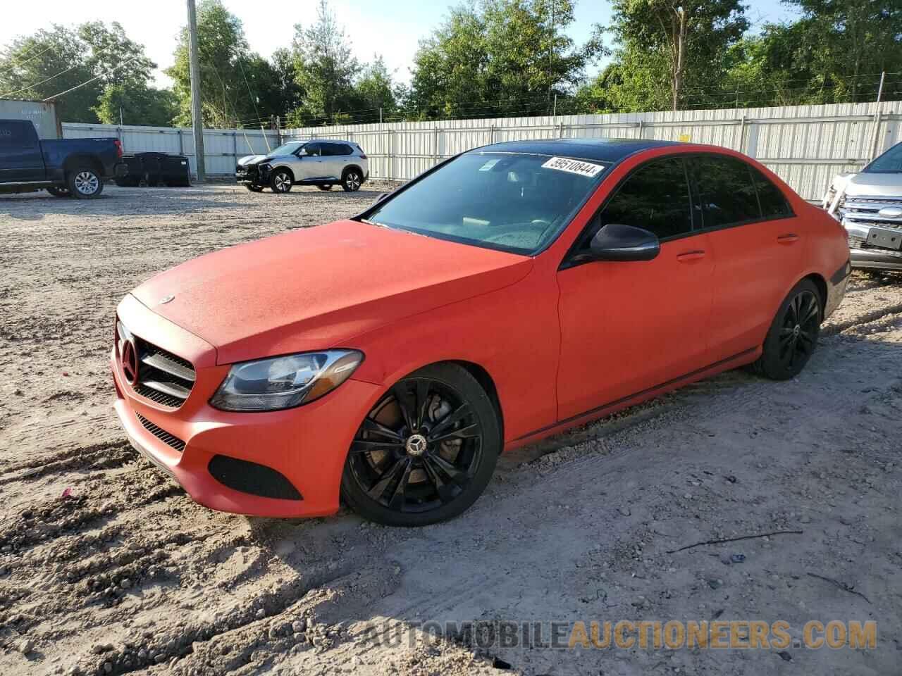 55SWF4JB7JU241023 MERCEDES-BENZ C-CLASS 2018