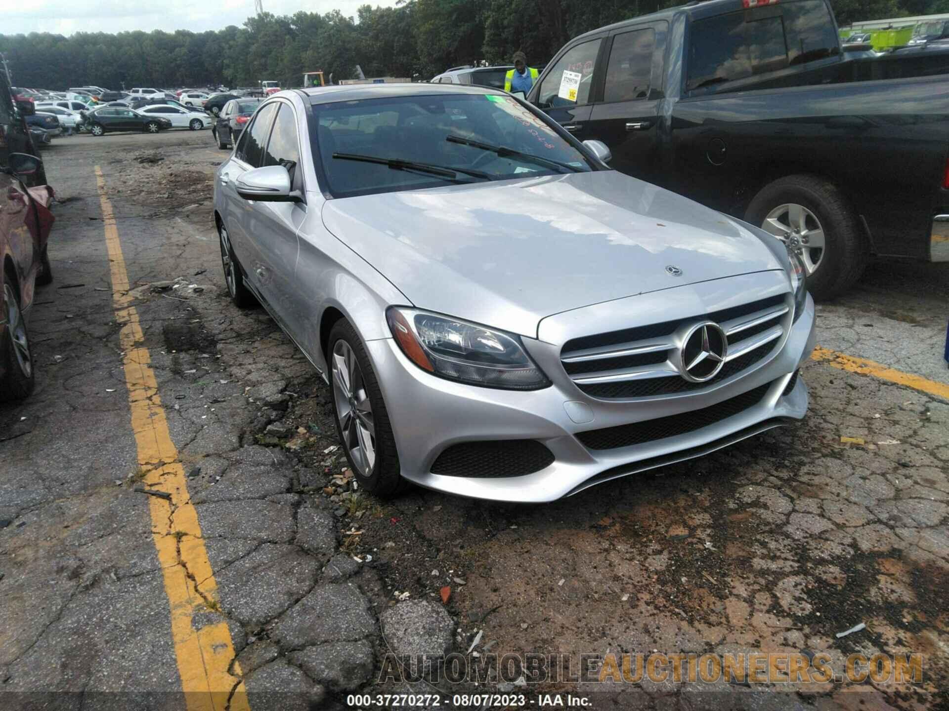 55SWF4JB7JU243838 MERCEDES-BENZ C-CLASS 2018