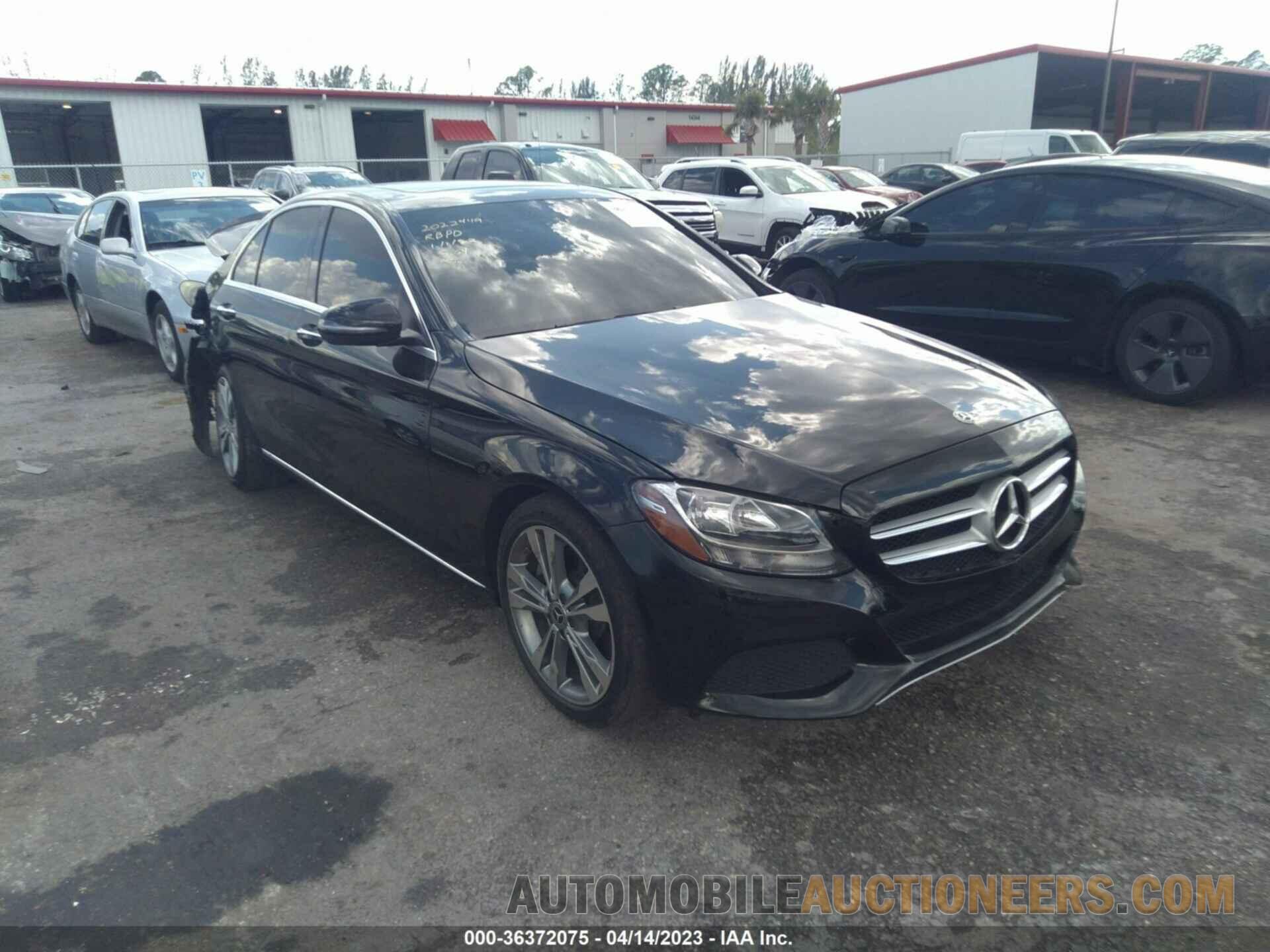 55SWF4JB7JU249655 MERCEDES-BENZ C-CLASS 2018