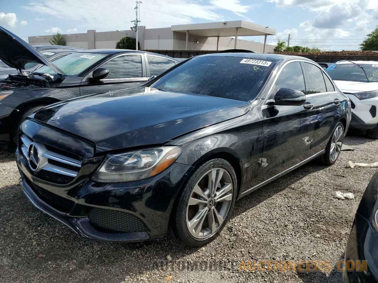 55SWF4JB7JU251373 MERCEDES-BENZ C-CLASS 2018