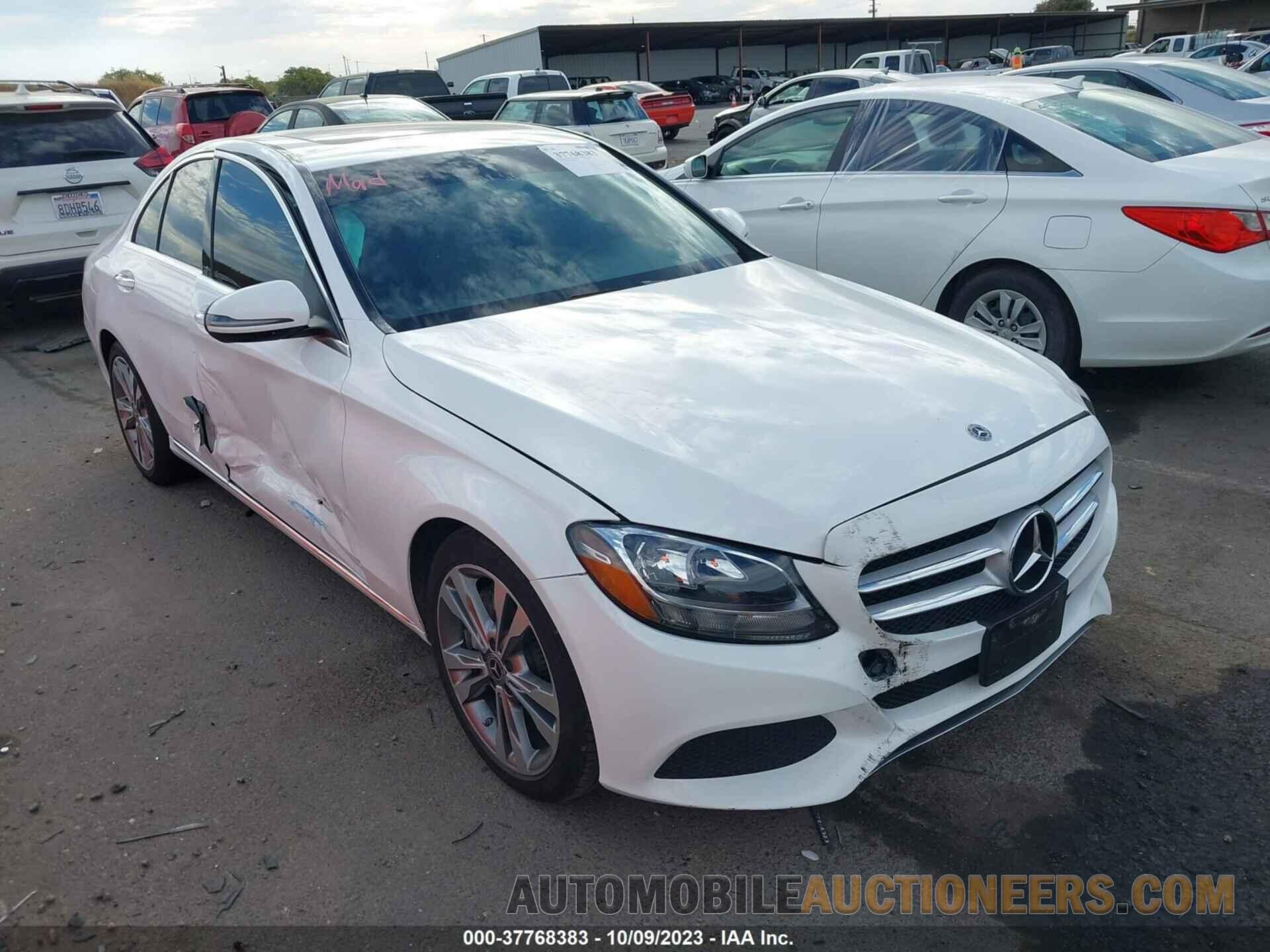 55SWF4JB7JU253401 MERCEDES-BENZ C-CLASS 2018