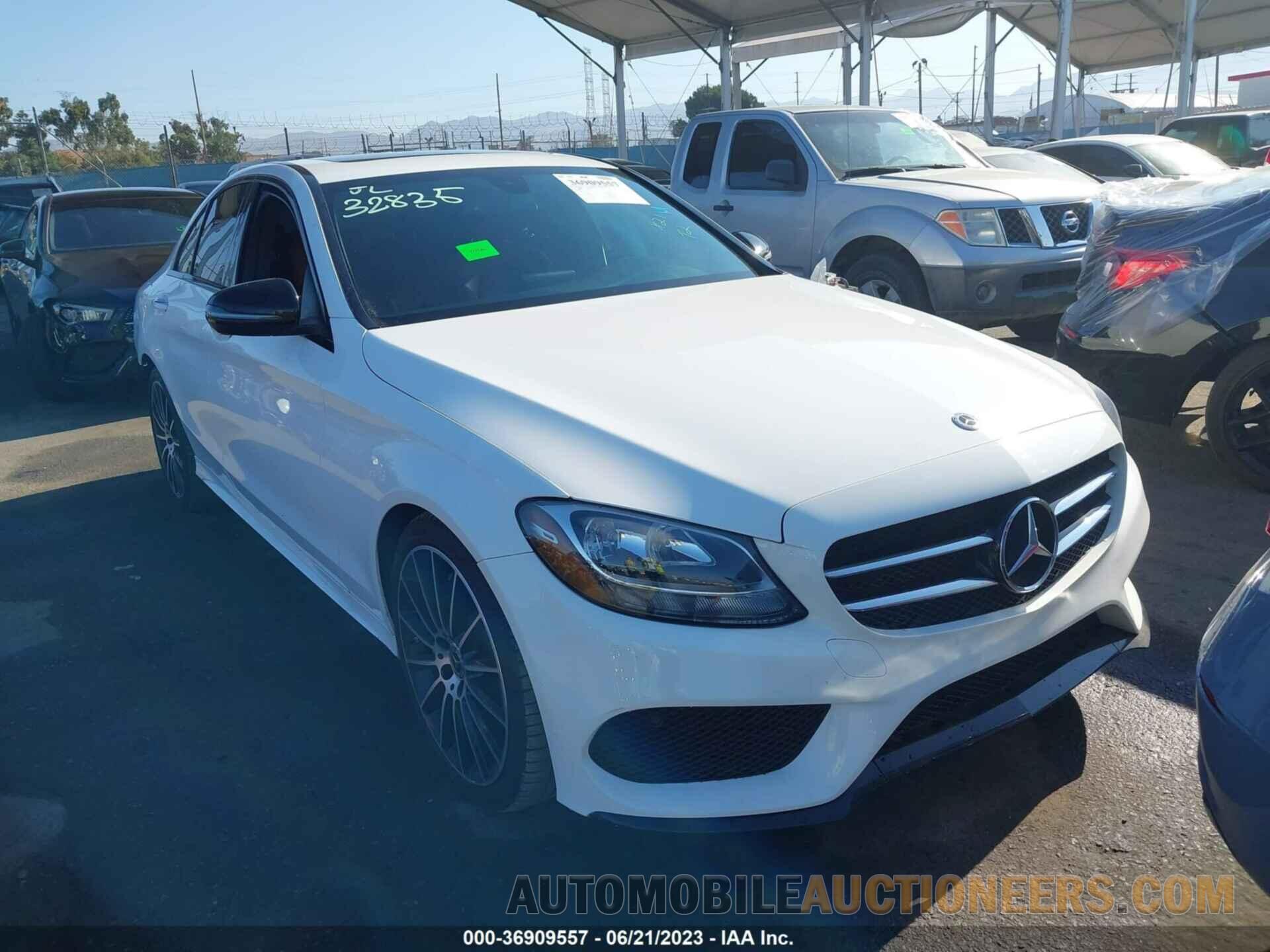 55SWF4JB7JU263698 MERCEDES-BENZ C-CLASS 2018