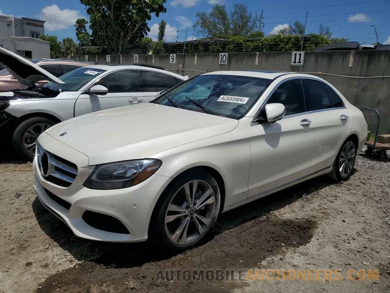 55SWF4JB7JU265628 MERCEDES-BENZ C-CLASS 2018