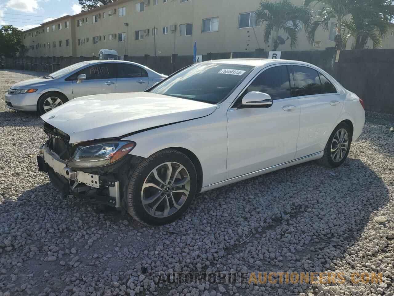 55SWF4JB7JU266097 MERCEDES-BENZ C-CLASS 2018