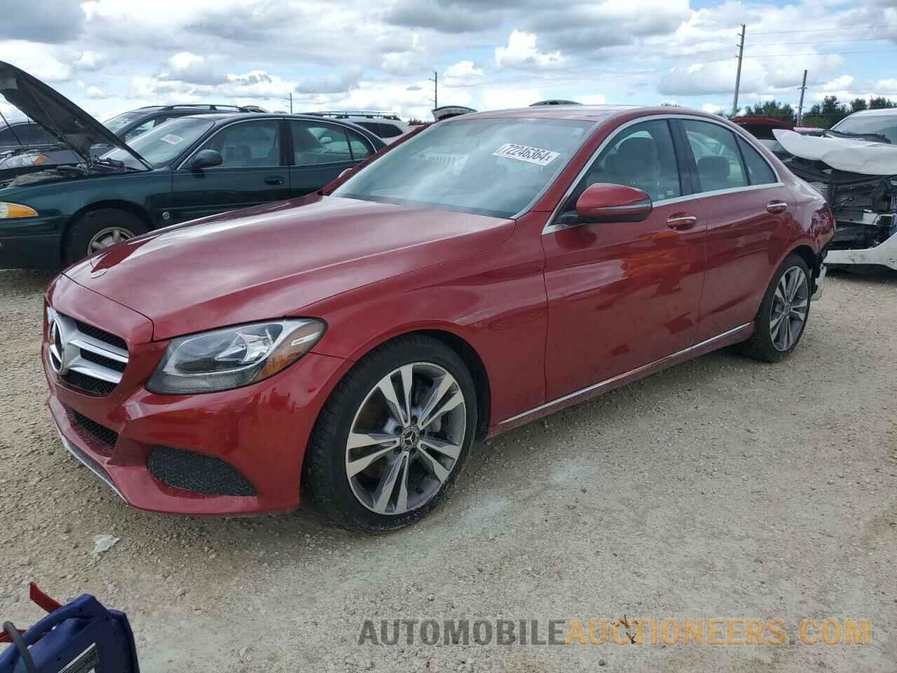 55SWF4JB7JU266357 MERCEDES-BENZ C-CLASS 2018