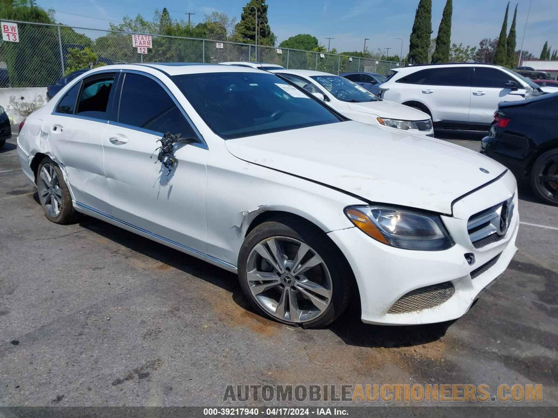 55SWF4JB7JU271476 MERCEDES-BENZ C 2018