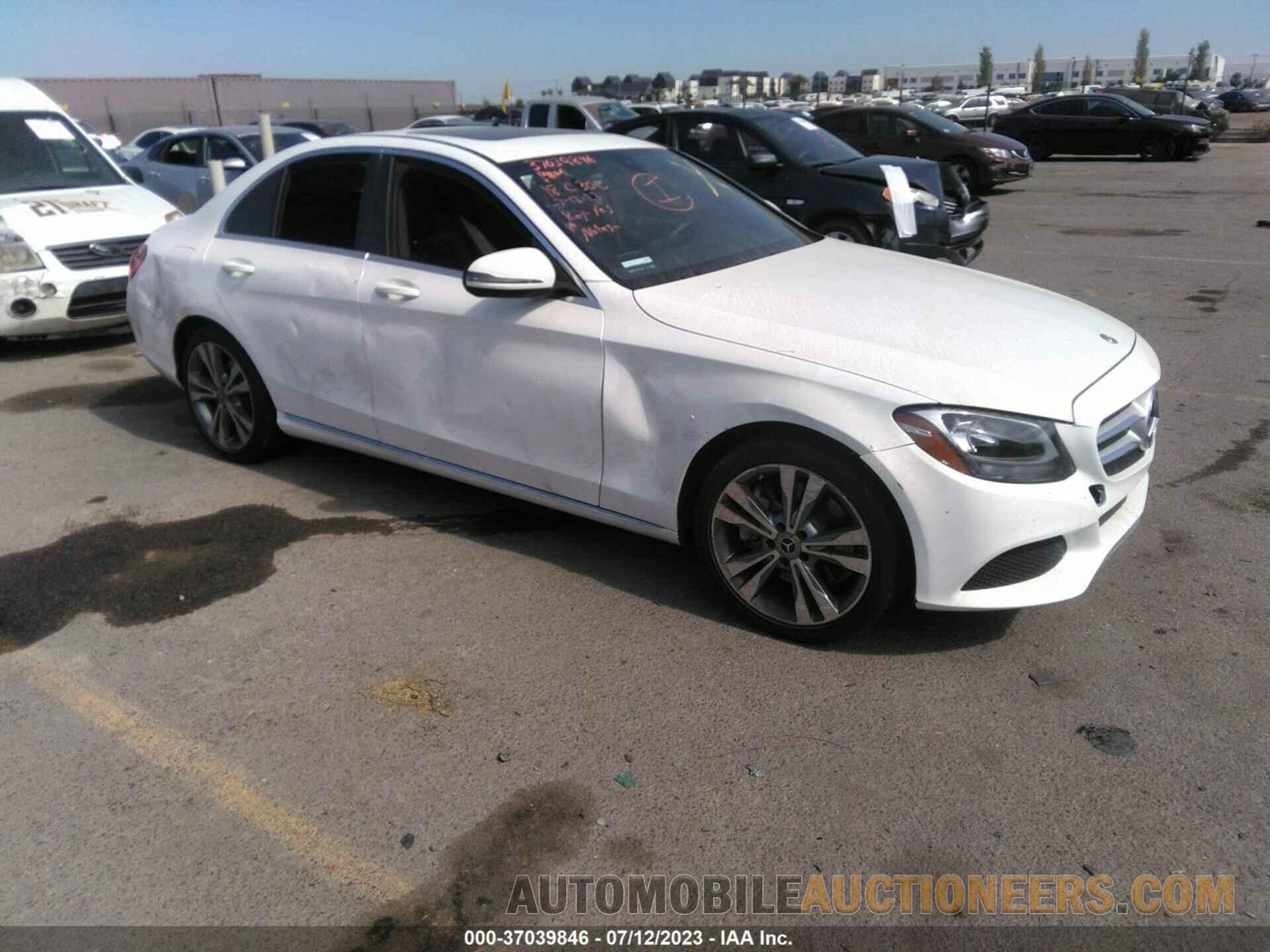 55SWF4JB7JU277309 MERCEDES-BENZ C-CLASS 2018