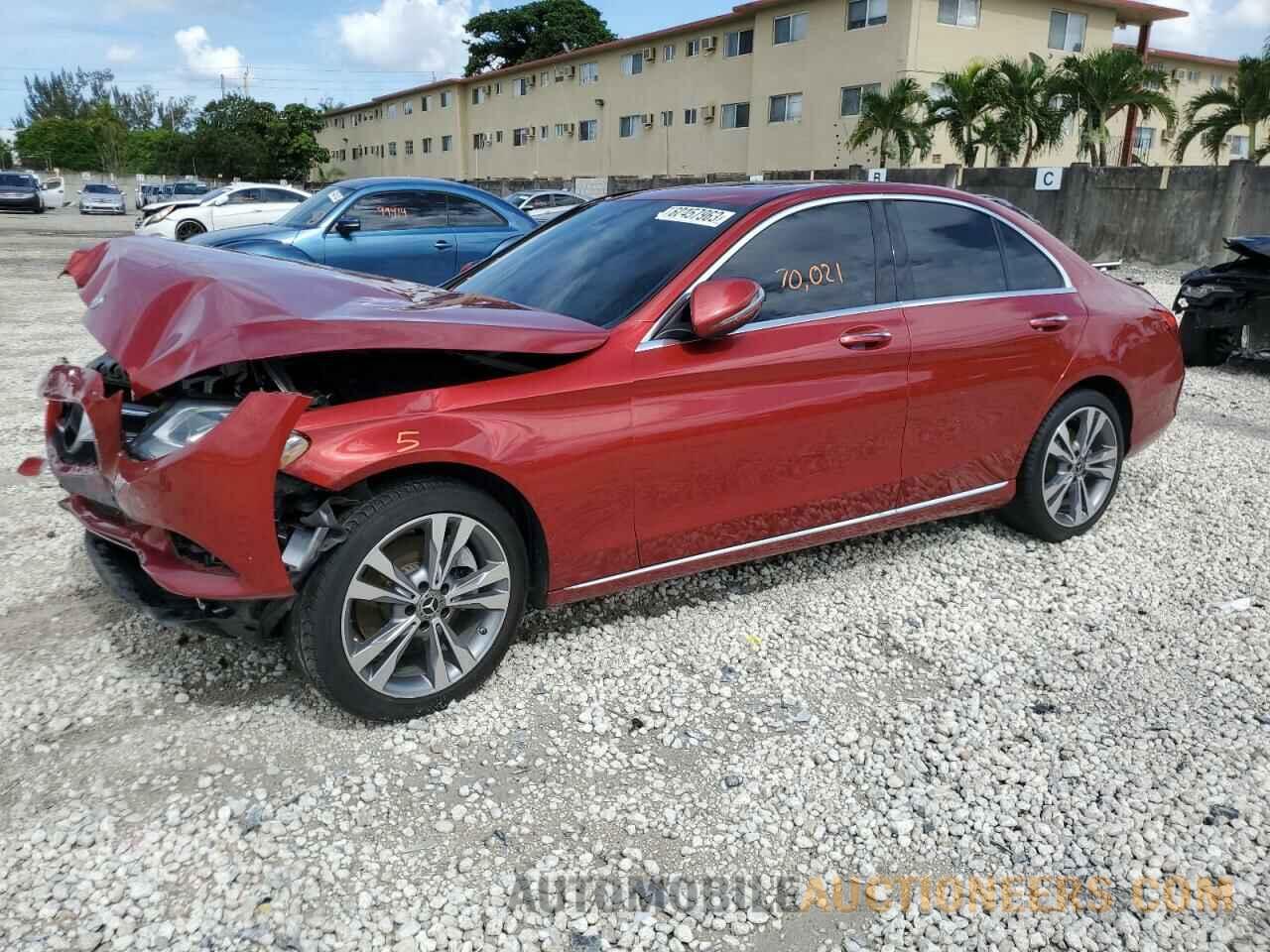 55SWF4JB7JU281912 MERCEDES-BENZ C-CLASS 2018