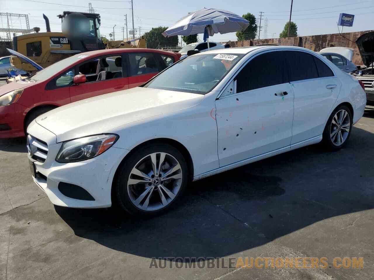 55SWF4JB7JU282090 MERCEDES-BENZ C-CLASS 2018