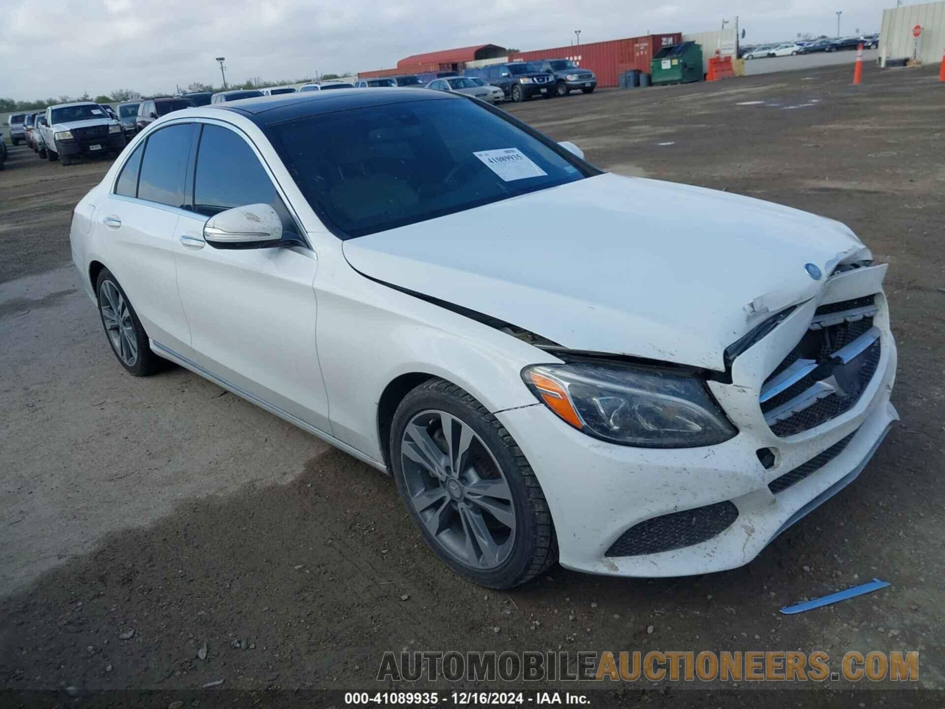 55SWF4JB8FU045549 MERCEDES-BENZ C 2015