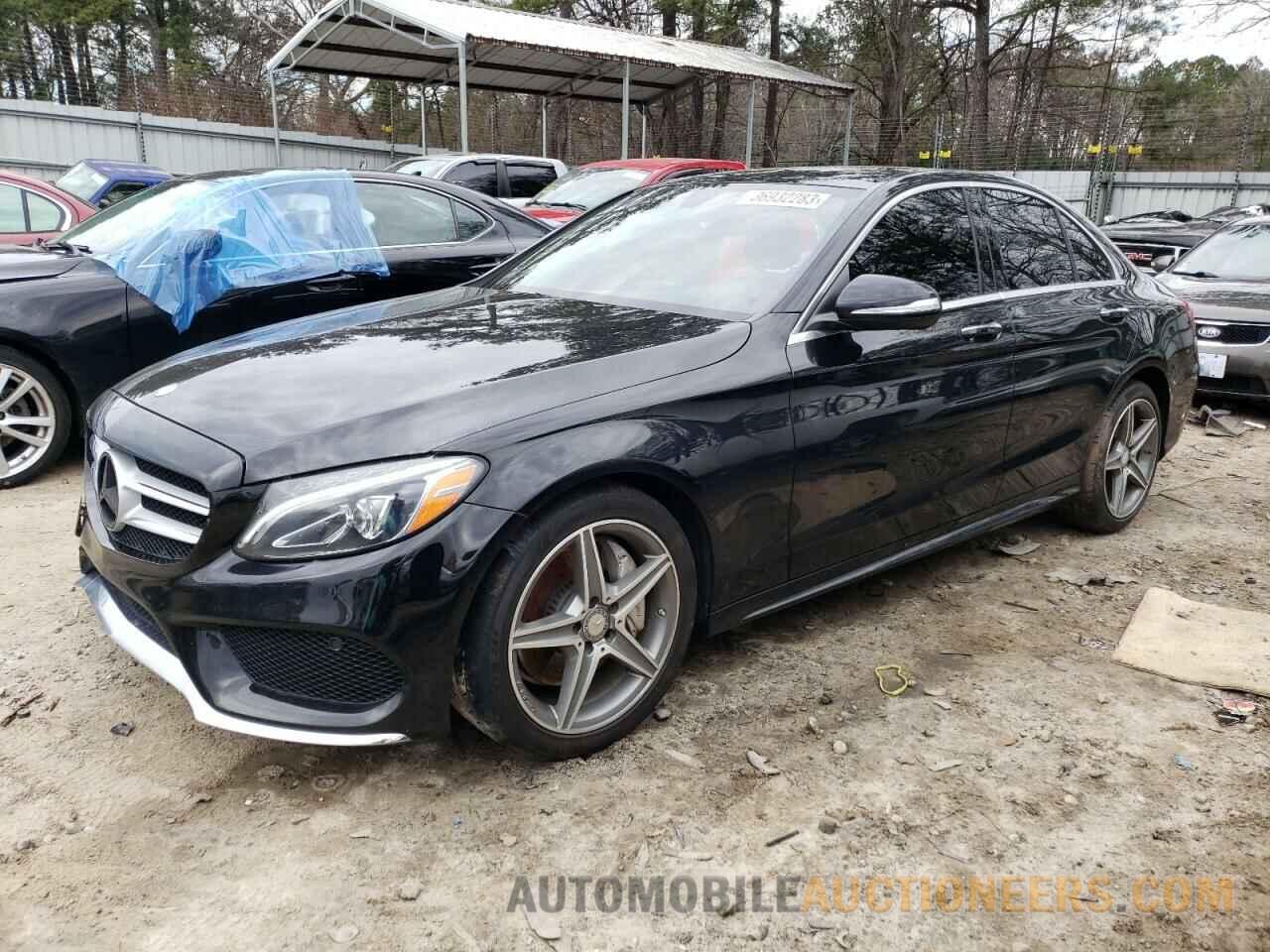 55SWF4JB8FU050816 MERCEDES-BENZ C-CLASS 2015