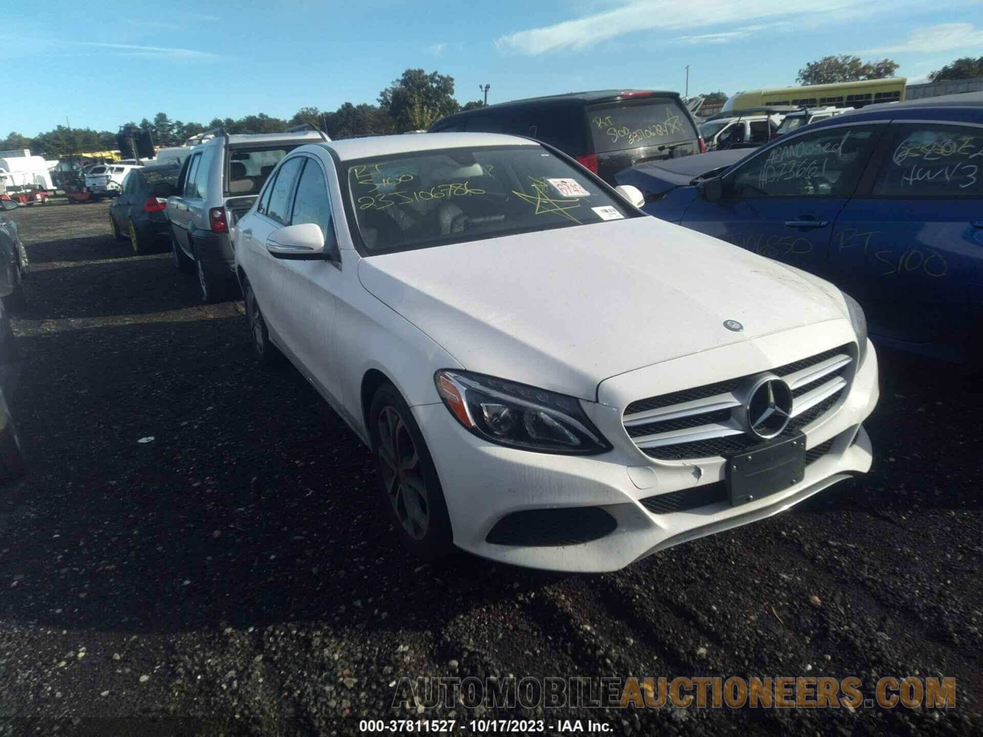 55SWF4JB8FU051223 MERCEDES-BENZ C-CLASS 2015