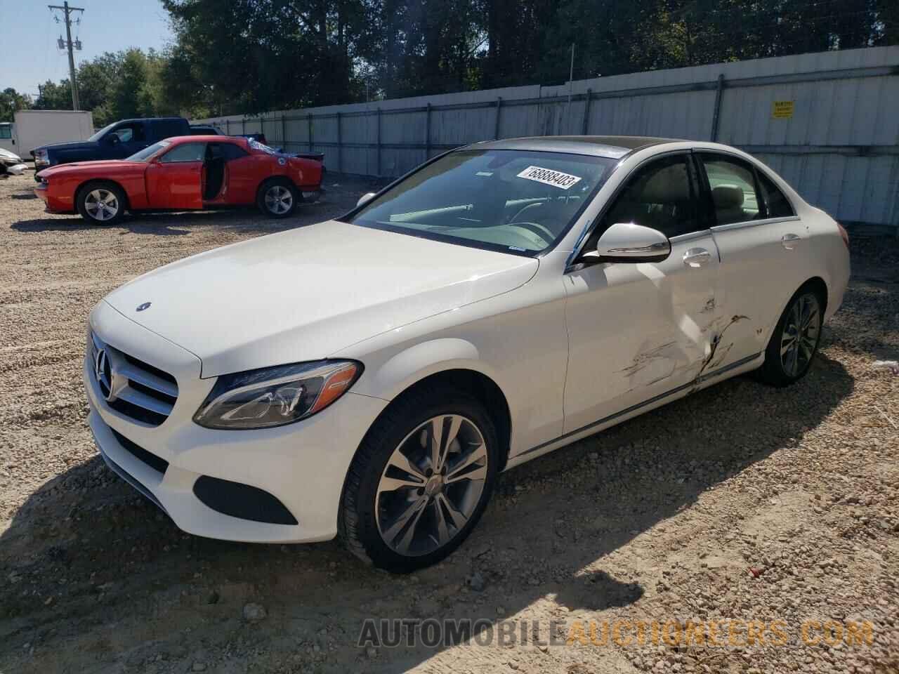 55SWF4JB8FU054476 MERCEDES-BENZ C-CLASS 2015