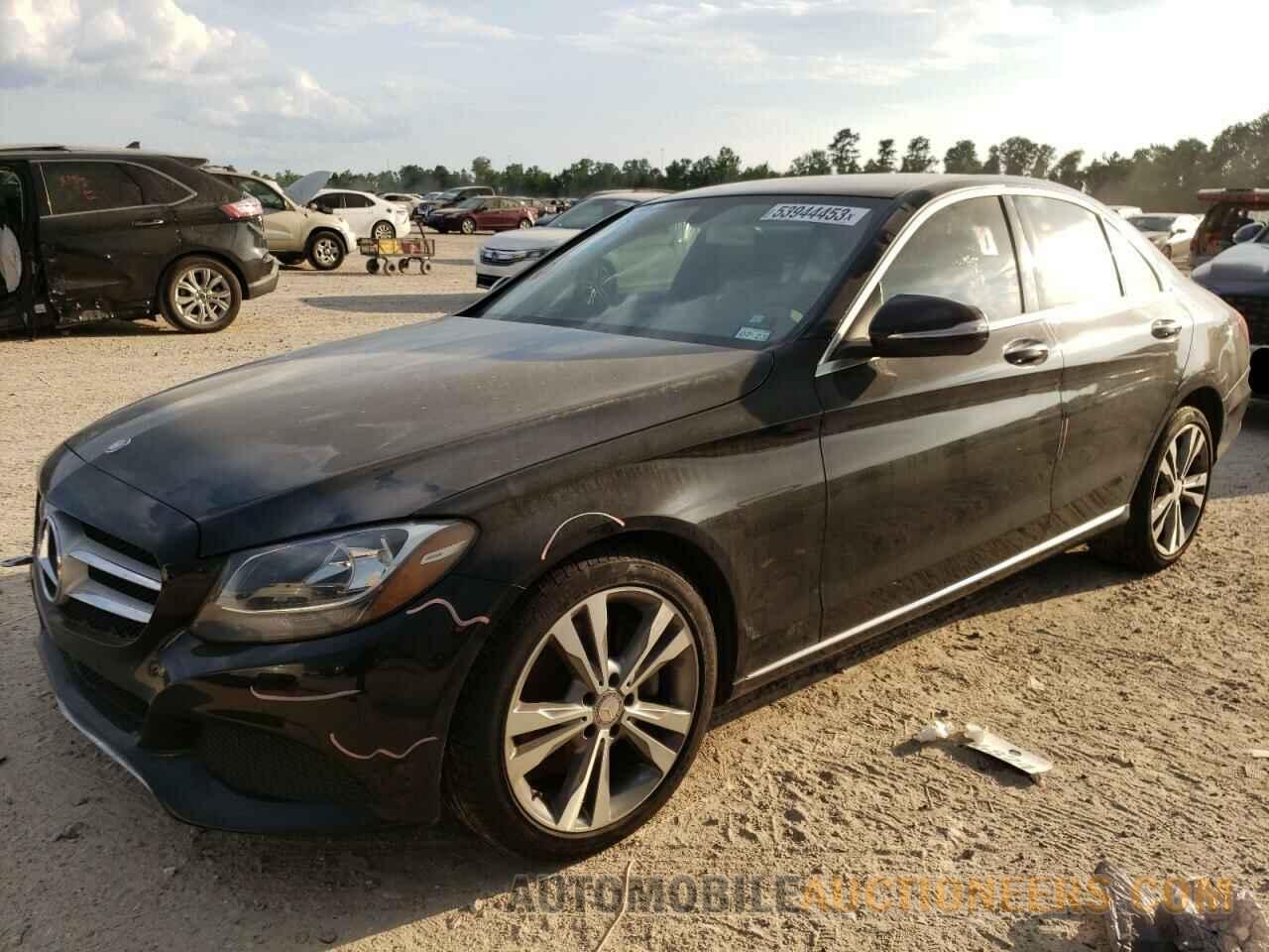 55SWF4JB8FU062285 MERCEDES-BENZ C-CLASS 2015