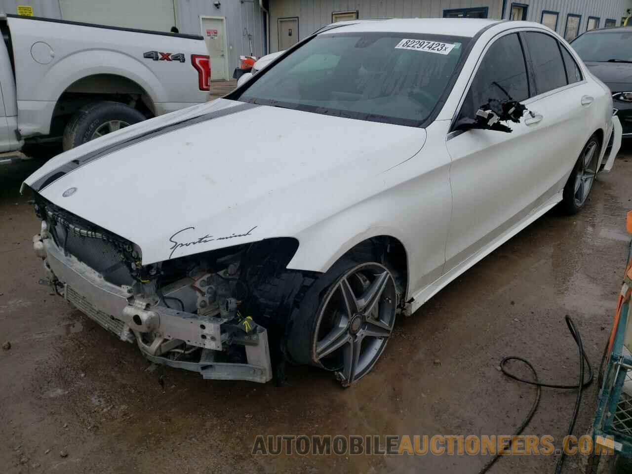 55SWF4JB8FU063145 MERCEDES-BENZ C-CLASS 2015