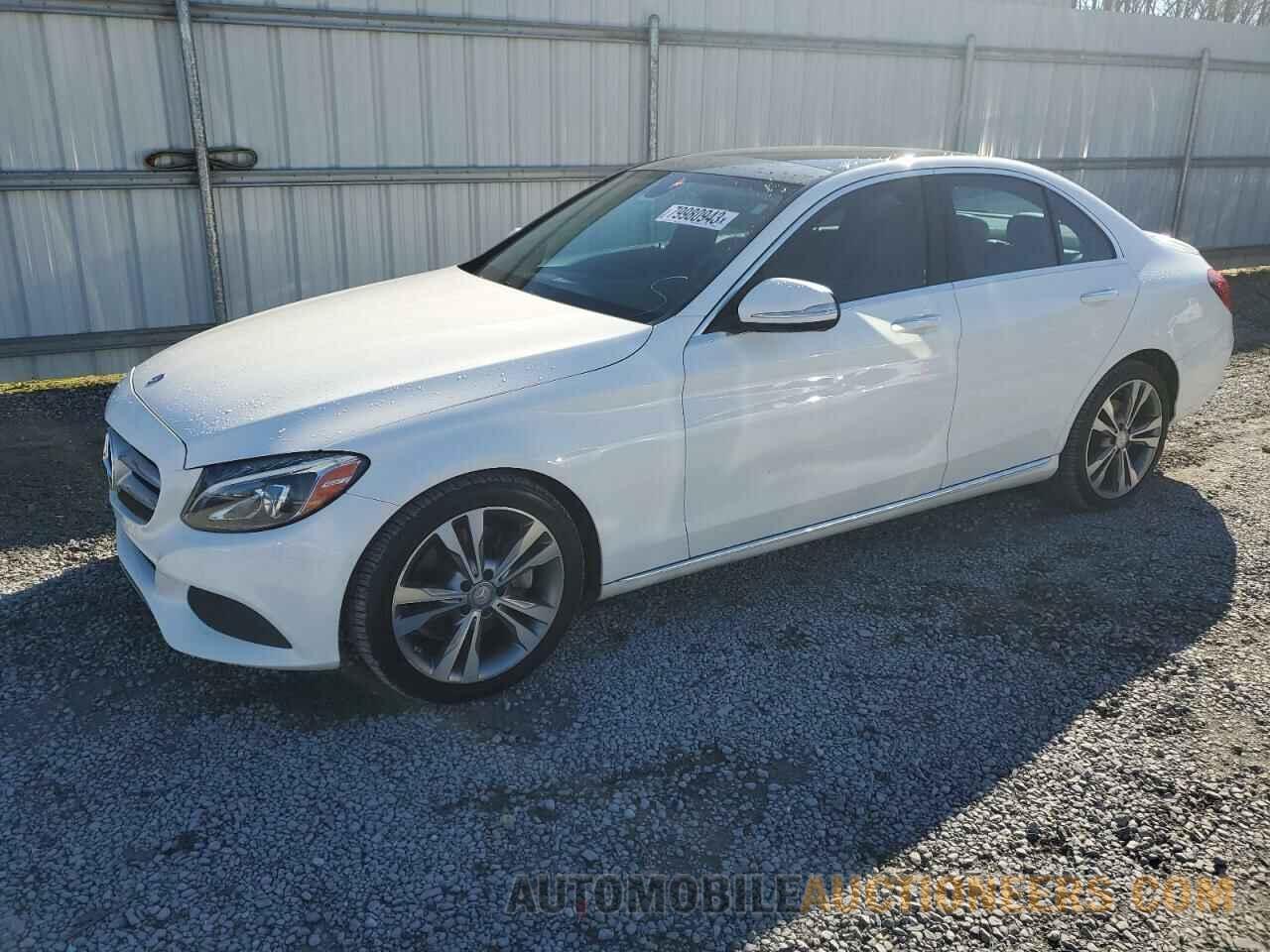 55SWF4JB8FU063484 MERCEDES-BENZ C-CLASS 2015