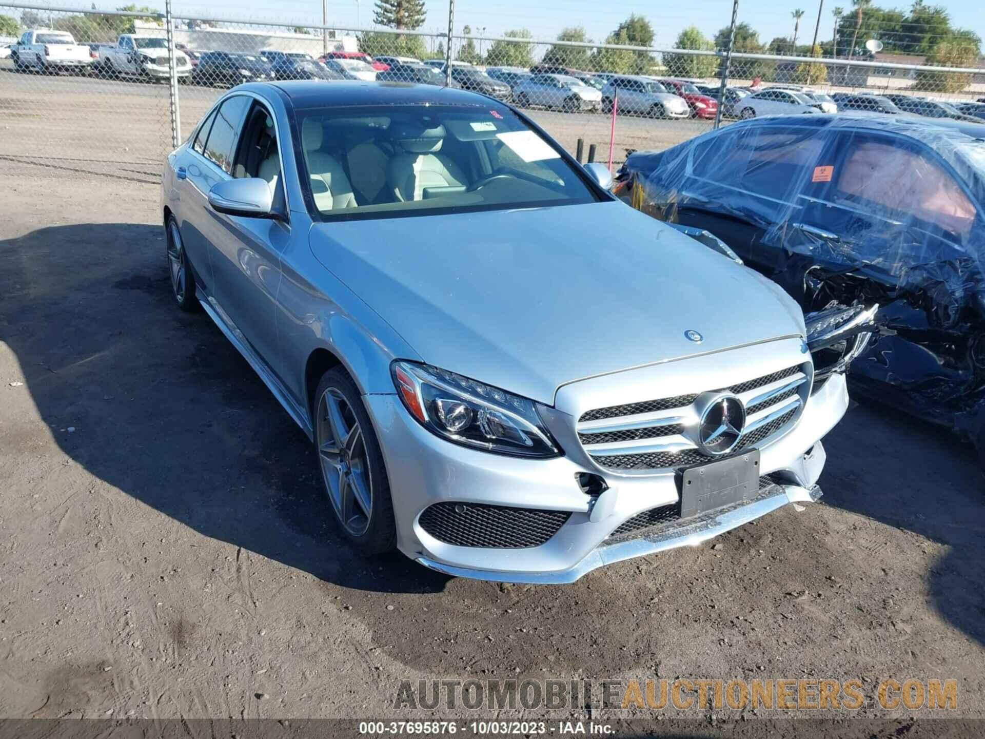 55SWF4JB8FU064411 MERCEDES-BENZ C-CLASS 2015