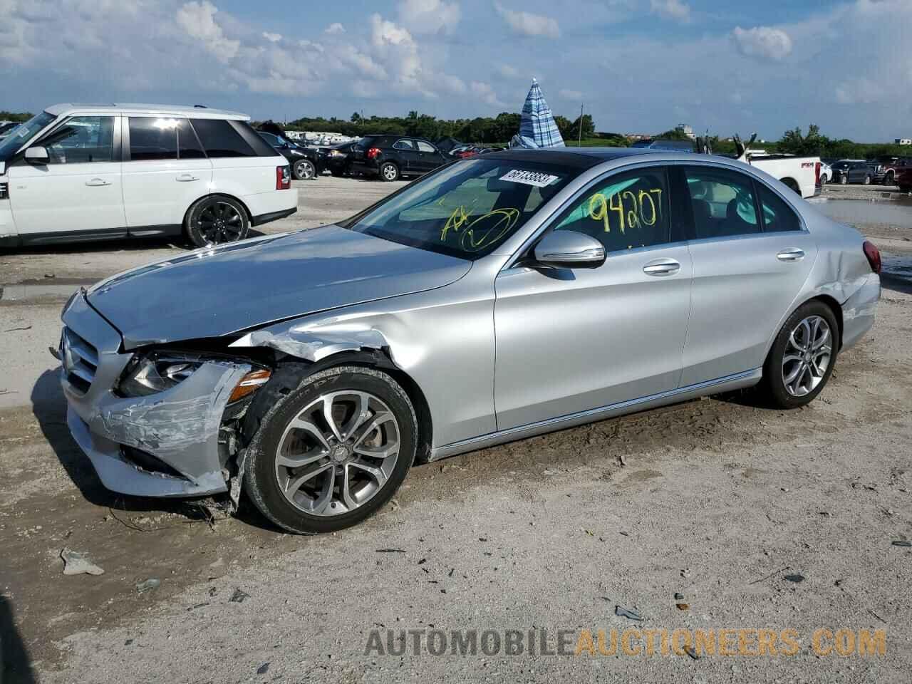 55SWF4JB8FU065493 MERCEDES-BENZ C-CLASS 2015