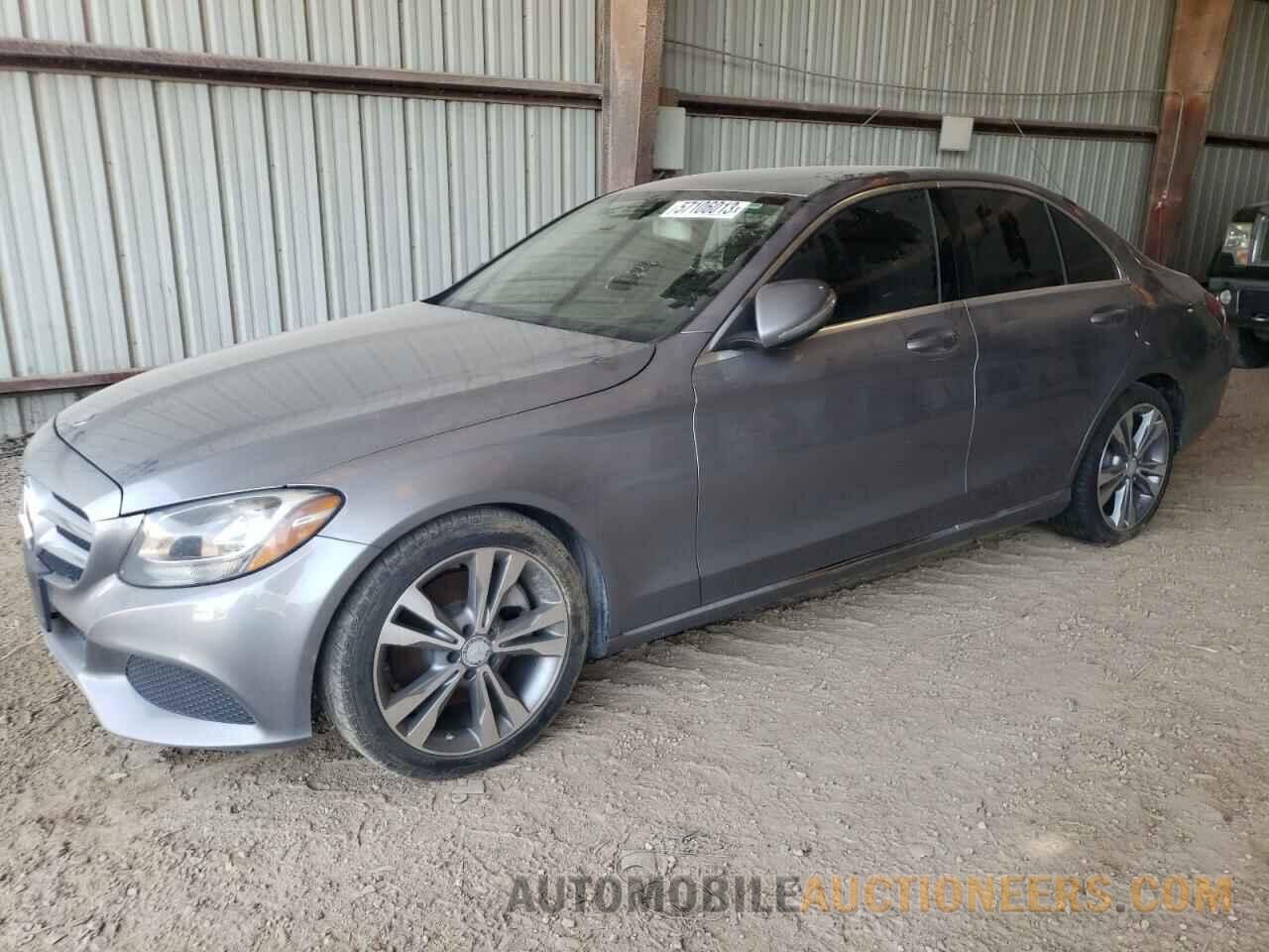 55SWF4JB8FU067048 MERCEDES-BENZ C-CLASS 2015