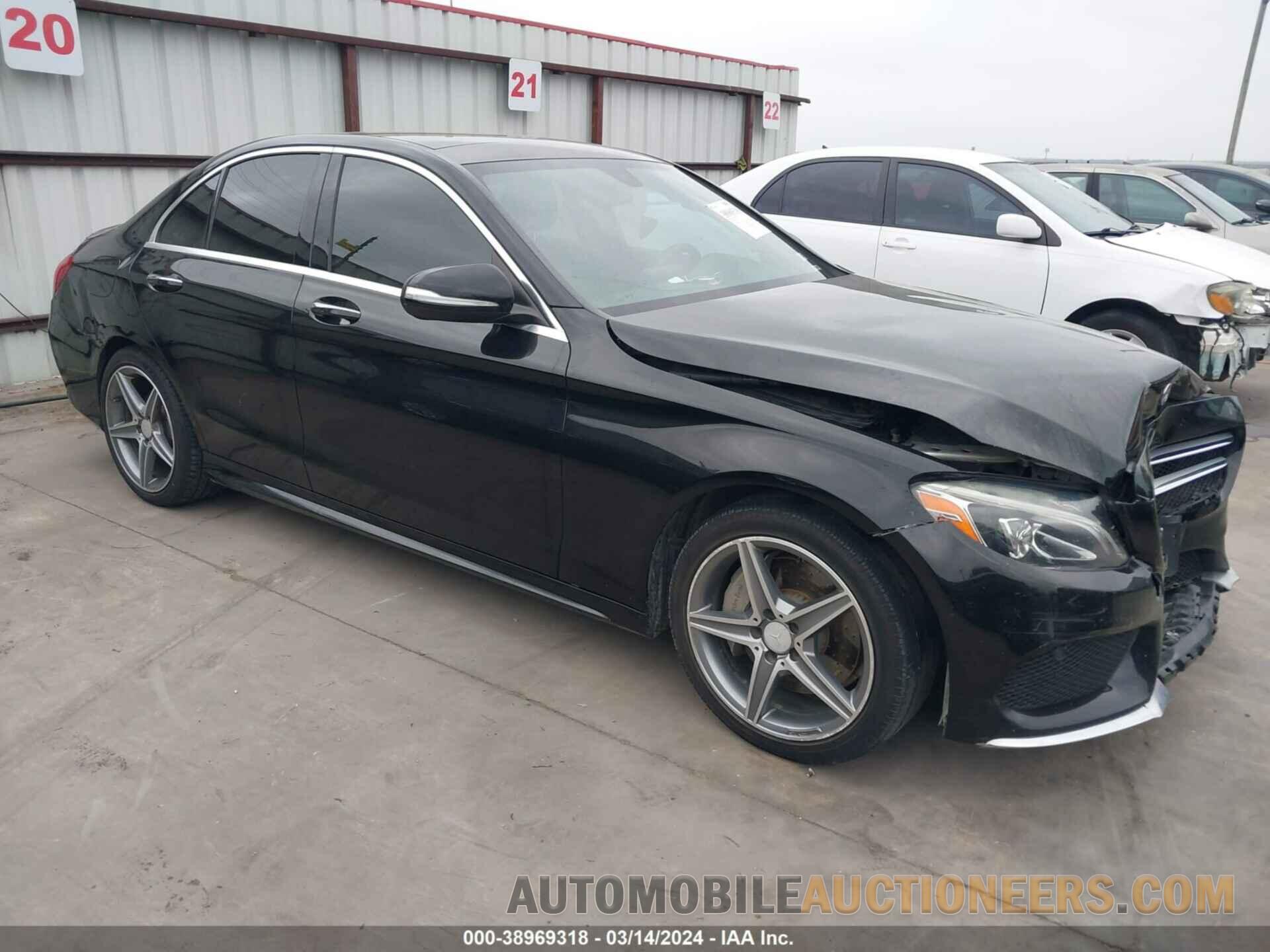 55SWF4JB8FU067194 MERCEDES-BENZ C 300 2015