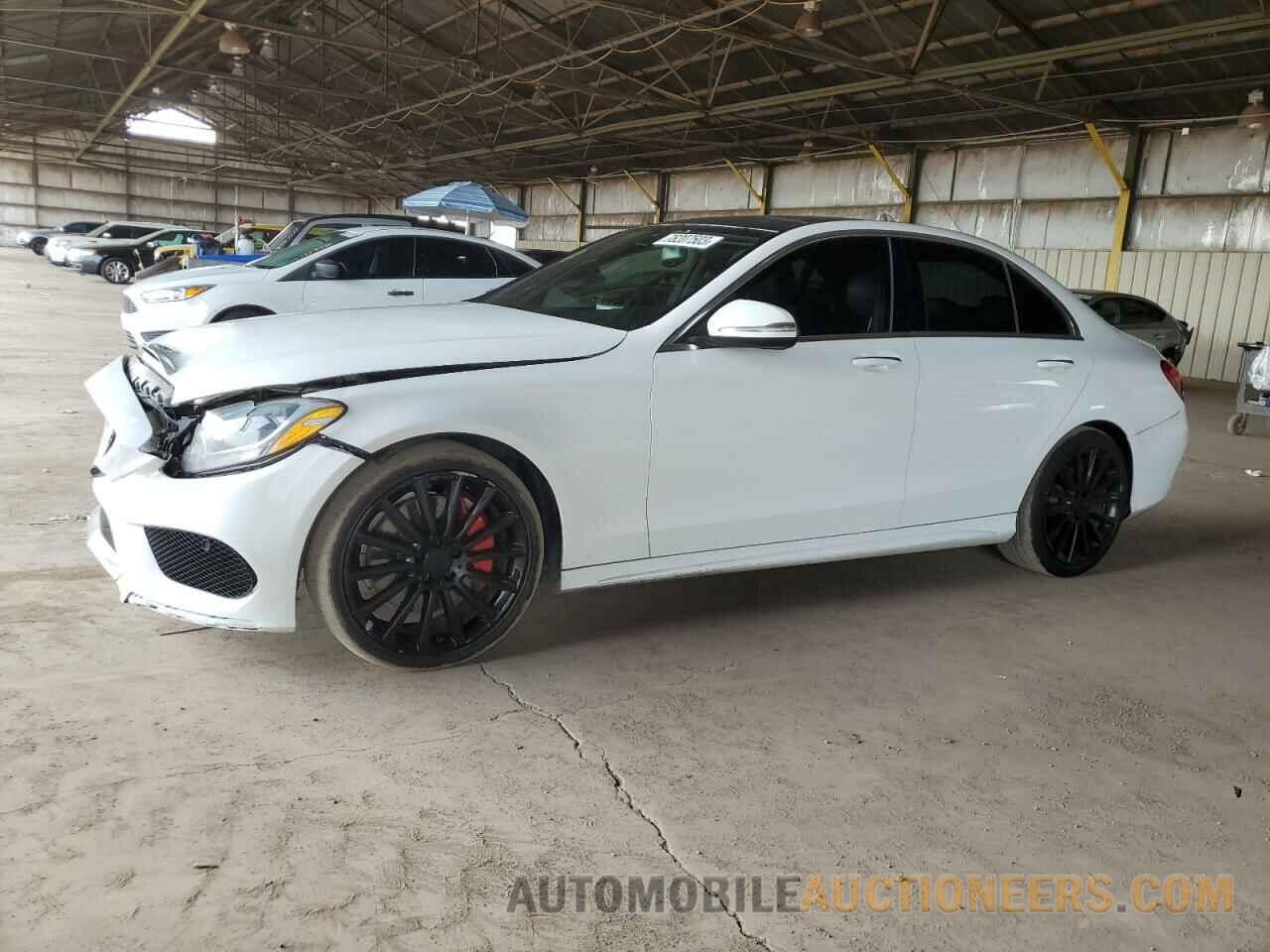 55SWF4JB8FU068409 MERCEDES-BENZ C-CLASS 2015