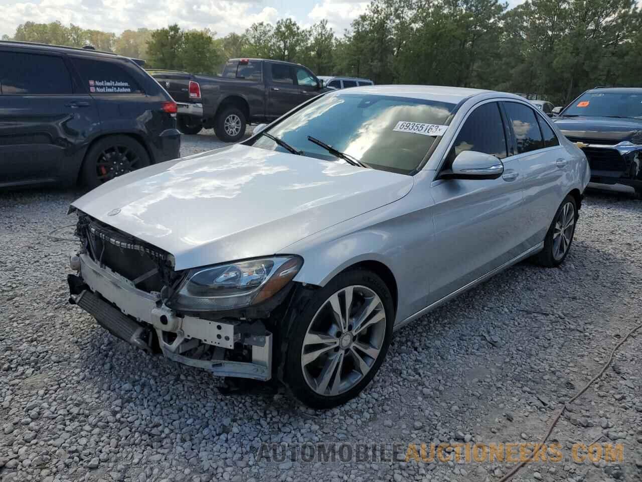 55SWF4JB8FU069883 MERCEDES-BENZ C-CLASS 2015