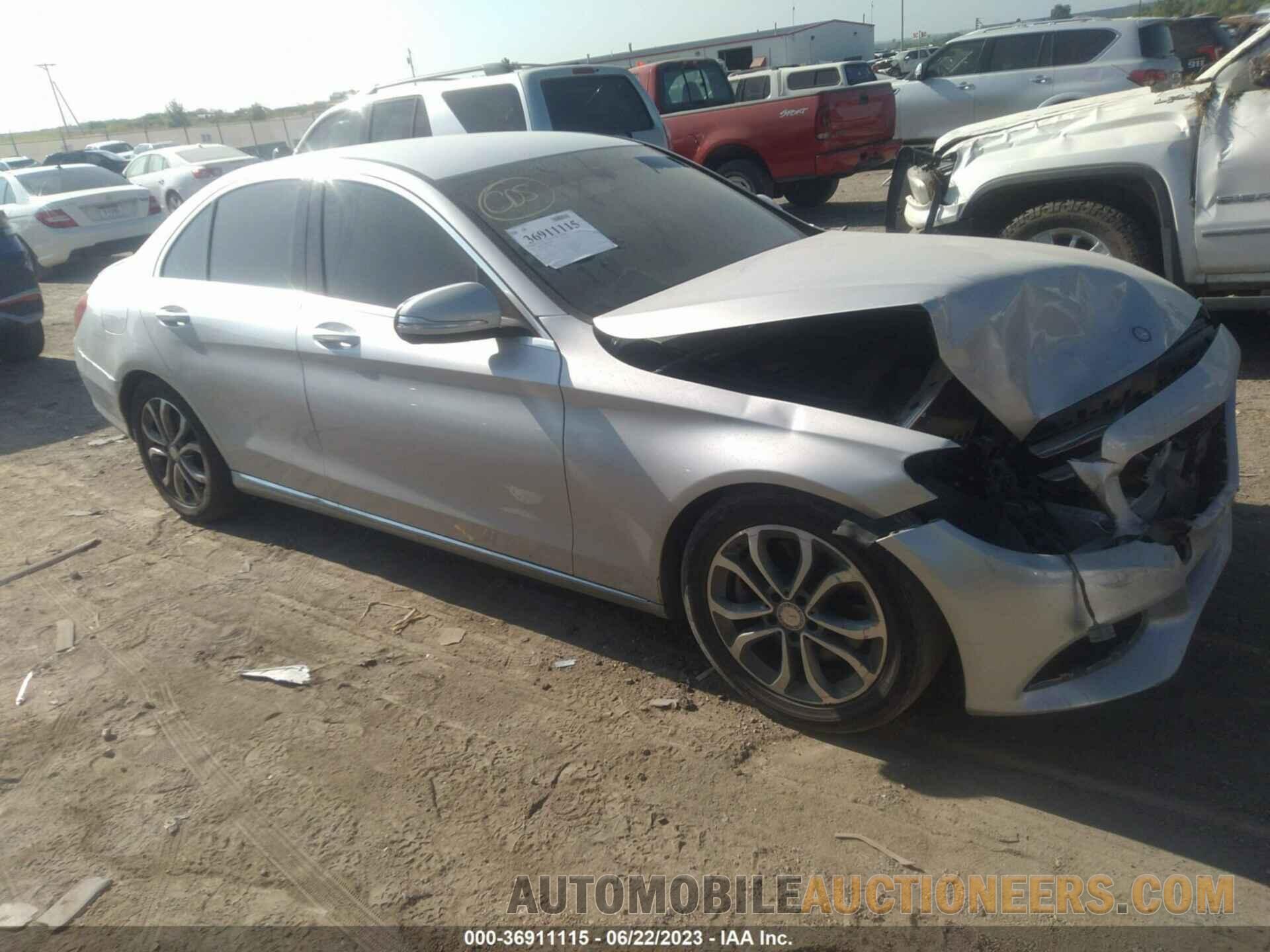 55SWF4JB8FU069978 MERCEDES-BENZ C-CLASS 2015