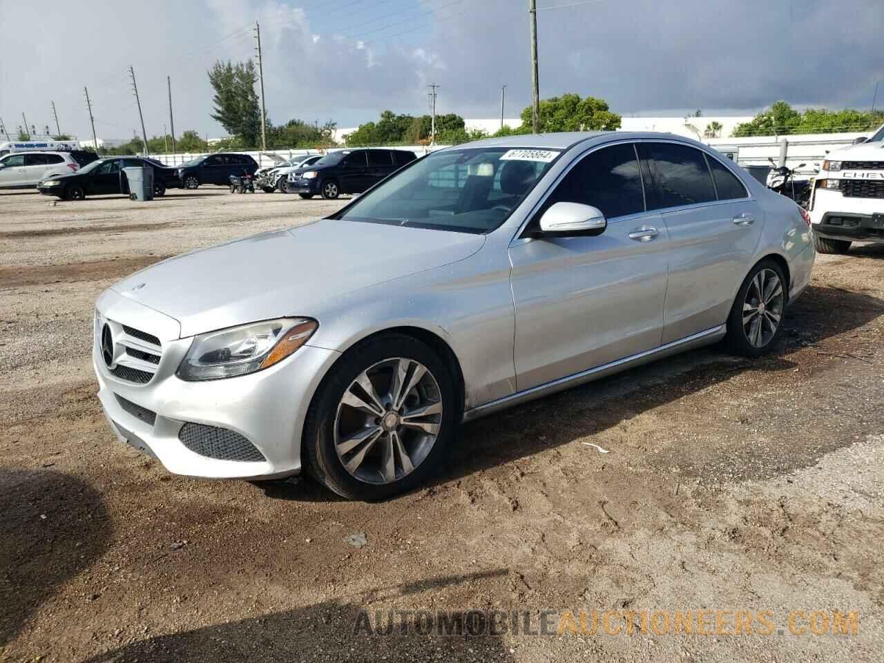 55SWF4JB8FU072153 MERCEDES-BENZ C-CLASS 2015