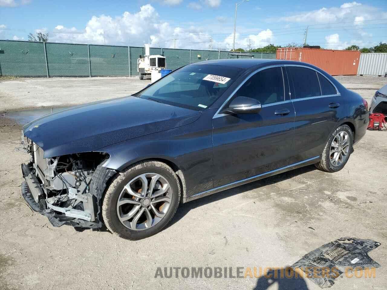 55SWF4JB8FU073755 MERCEDES-BENZ C-CLASS 2015