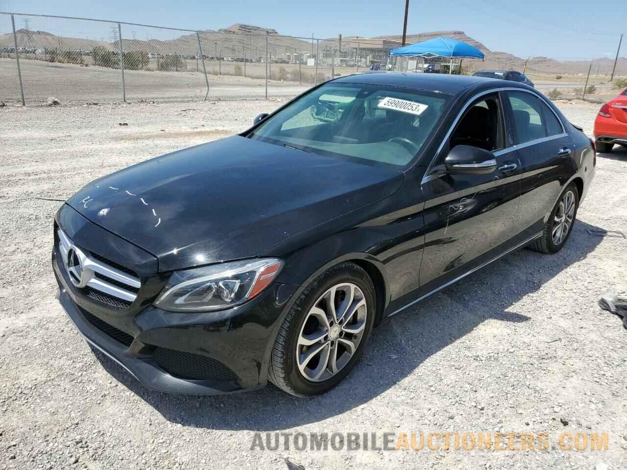 55SWF4JB8FU073769 MERCEDES-BENZ C-CLASS 2015