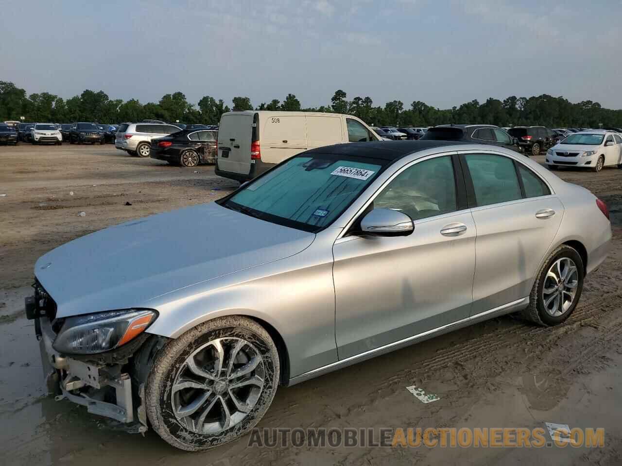 55SWF4JB8FU075196 MERCEDES-BENZ C-CLASS 2015