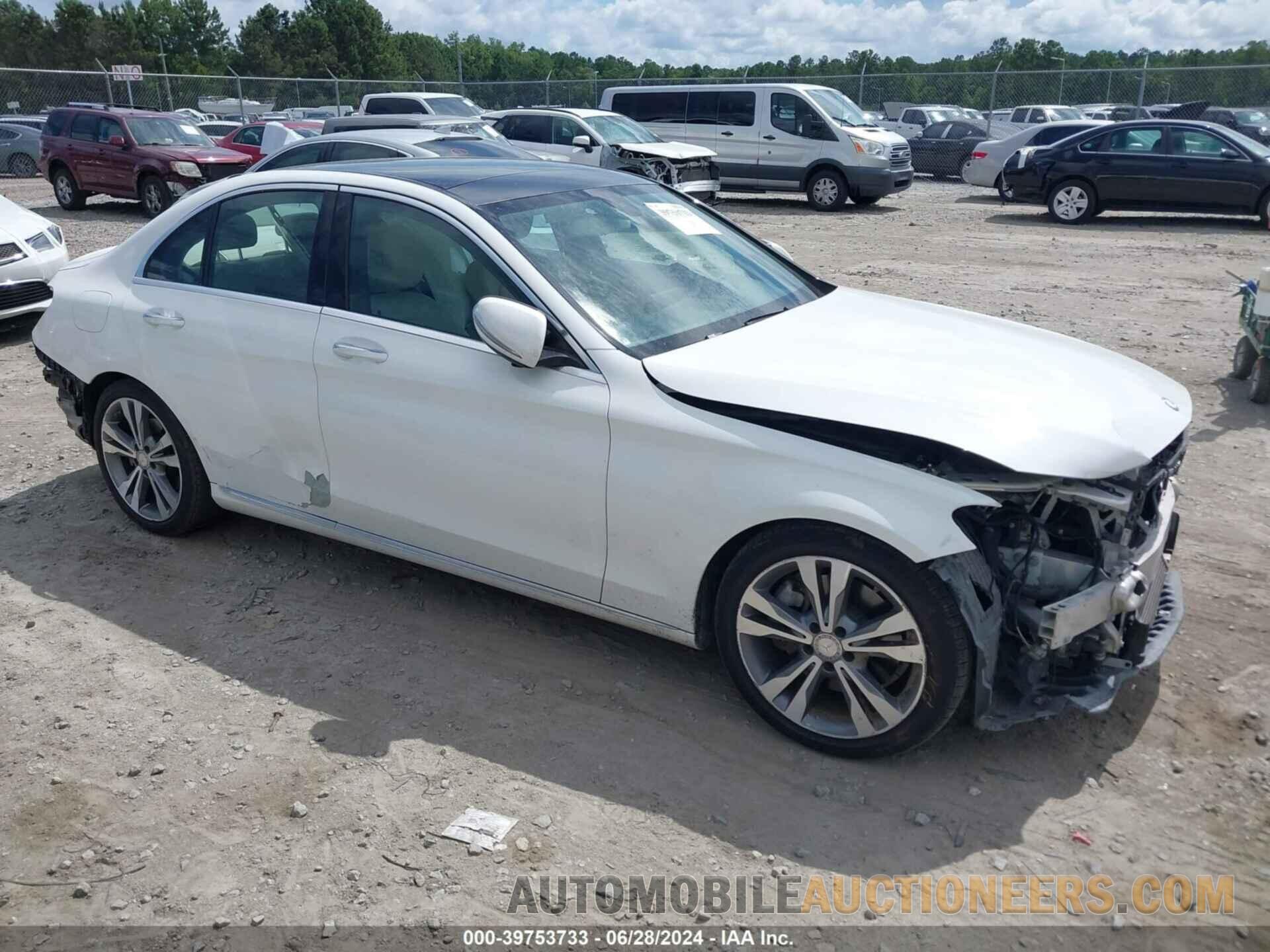 55SWF4JB8FU075246 MERCEDES-BENZ C 300 2015