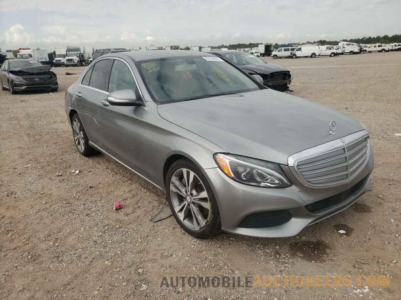 55SWF4JB8FU075313 MERCEDES-BENZ C-CLASS 2015