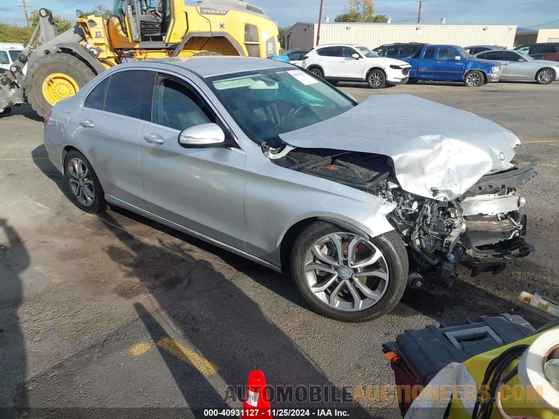 55SWF4JB8FU075862 MERCEDES-BENZ C 300 2015